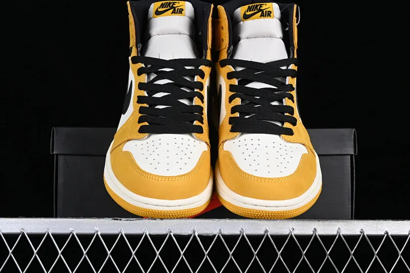 All categories Air Jordan Jordan series basketball shoes Air Jordan 1 High Air Jordan 1 High OG "Yellow Ocher" AJ1 Joe 1 earthy yellow high-top basketball shoes DZ5485-701